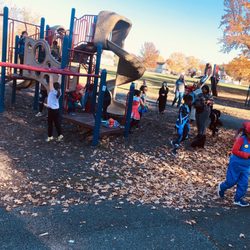 Independence Village Park - Playground full of neighbors
