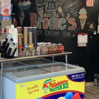 Brodie's Ice Cream Bar - Brodie's sign - Ice Cream & Frozen Yogurt Near Me - Bensalem, Pennsylvania