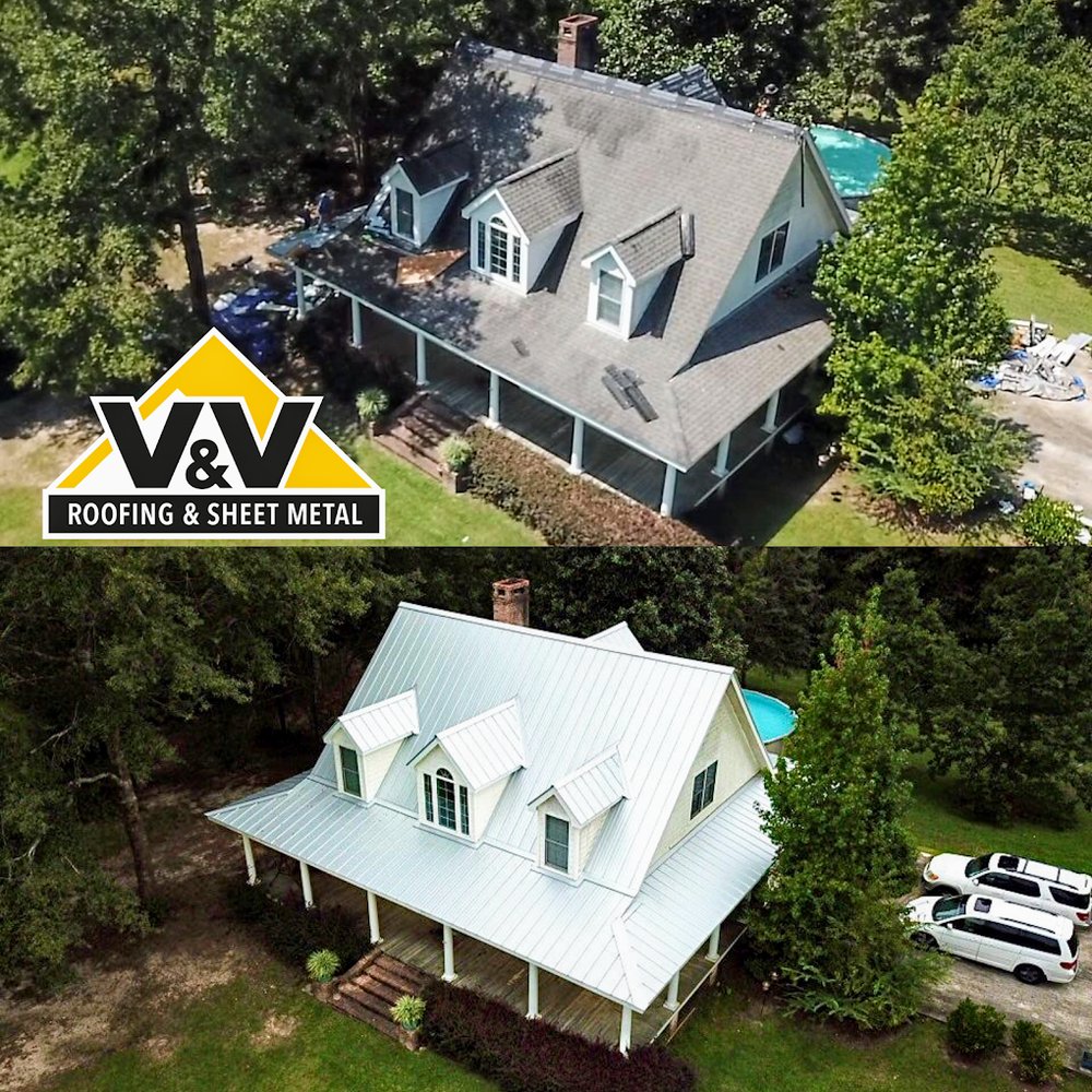 Slide of V & V Roofing and Sheet Metal
