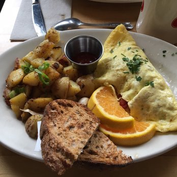 Eats - Ham and Leek Omelette $13 - American Near Me - San Francisco, California