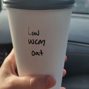 Sip! on the Square - Med Lavender white choc mocha with Oat milk. - Coffee & Tea Near Me - Wimberley, Texas
