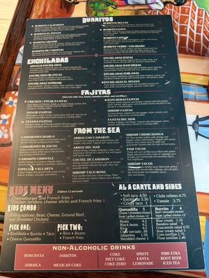 Menu photo 1 El Pitayo Mexican Lovettsville, VA