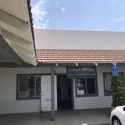 Unique Apparel - The front of the shop