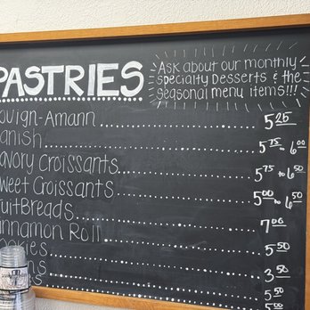 Experiment Coffee and Pastry - Pastry menu - Coffee & Tea Near Me - Tempe, Arizona