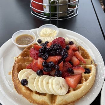 Stacks Pancake House - trio waffle - Breakfast & Brunch Near Me - Irvine, California Stacks Pancake House - trio waffle - Breakfast & Brunch Near Me - Irvine, California