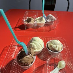 Three flavor flights Three flavor flights