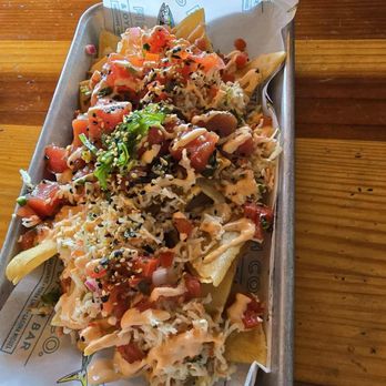 Seasurf Fish - Poke nachos - Seafood Near Me - Yorba Linda, California