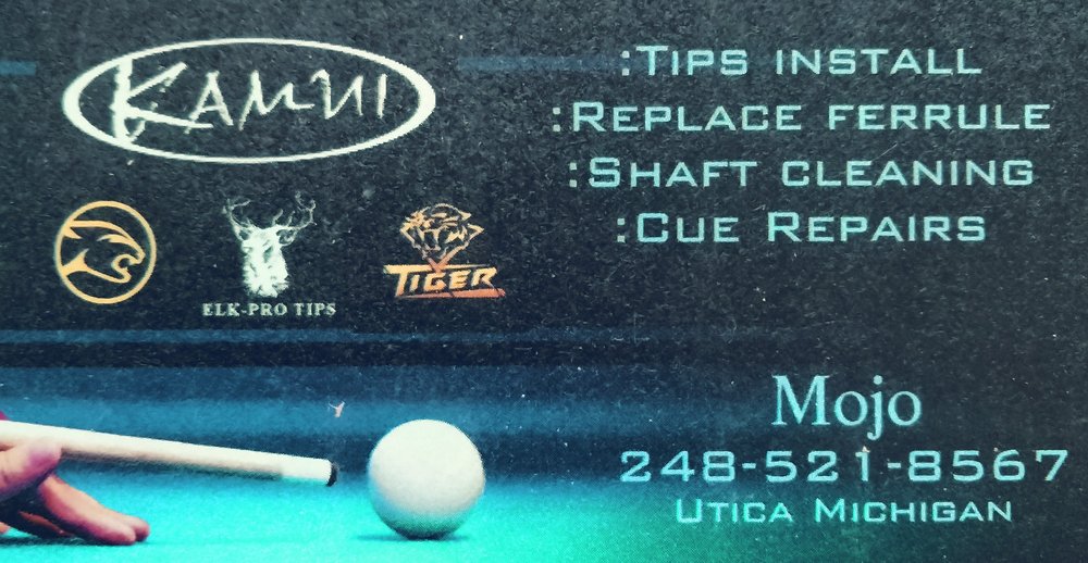 POOL CUE TIPS Updated June 2024 Utica, Michigan Pool & Billiards