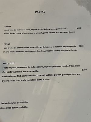 Menu photo 8 Bacchus Mérida, YUC