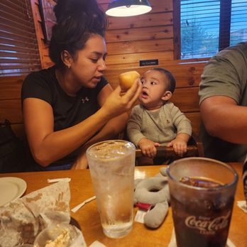 Texas Roadhouse - My nephew waiting on his Mama... - Steakhouses Near Me - Tucson, Arizona