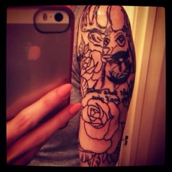 Charmed Life - Start of half sleeve/coverup with Mike Kohler.
