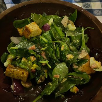 The Angus Barn - Spinach Salad - Steakhouses Near Me - Raleigh, North Carolina The Angus Barn - Spinach Salad - Steakhouses Near Me - Raleigh, North Carolina