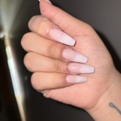 Chrome w glitter 90$