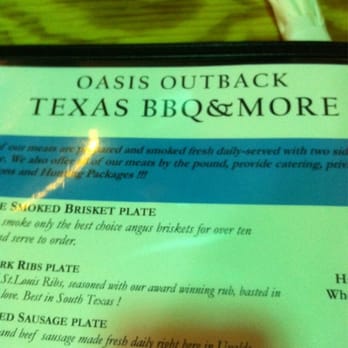 Oasis Outback Restaurant - New American Near Me - Uvalde, Texas Oasis Outback Restaurant - New American Near Me - Uvalde, Texas