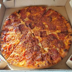 Domino's - This is the ultimate pepperoni, large, Brooklyn crust