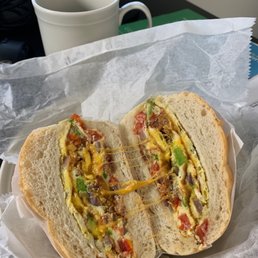 California Omelet Sandwich
