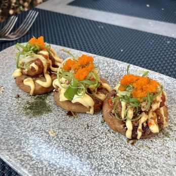HAVEN Riverfront Restaurant & Bar - Shrimp tempura crispy rice bites - New American Near Me - Edgewater, New Jersey HAVEN Riverfront Restaurant & Bar - Shrimp tempura crispy rice bites - New American Near Me - Edgewater, New Jersey