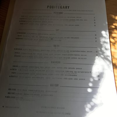 Menu photo 2 Bistro Pobite Gary Gdańsk, PM Menu photo 2 Bistro Pobite Gary Gdańsk, PM