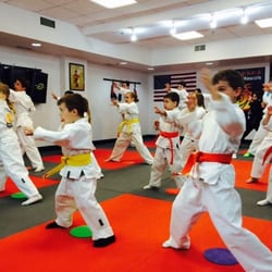 Steve DeMasco's Martial Arts of Wellesley - Some of our students doing the tiger strike for our special guest. The shaolin monk came all the way from china to see our students perform!