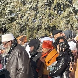Imam Taleeb and Dequi Sadiki wife of the deceased Sekou Odinga. Imam Taleeb and Dequi Sadiki wife of the deceased Sekou Odinga.