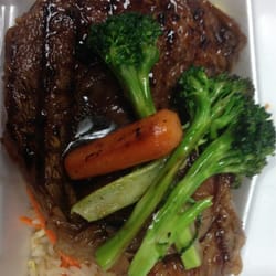 Ribeye Steak with Friend Rice