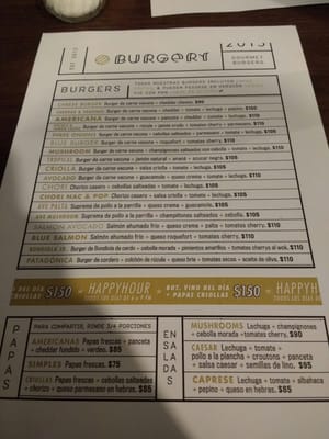 Menu photo 2 Burgery Mendoza, M Menu photo 2 Burgery Mendoza, M