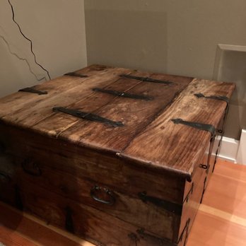 D.N. Refinishing - A before picture. I don't know if you see the crack on the right top side. That whole part was separated. - Furniture Reupholstery Near Me - Seattle, Washington
