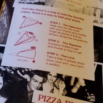 Home Slice Pizza - How to fold pizza lol all pizza places should do this - Pizza Near Me - Austin, Texas