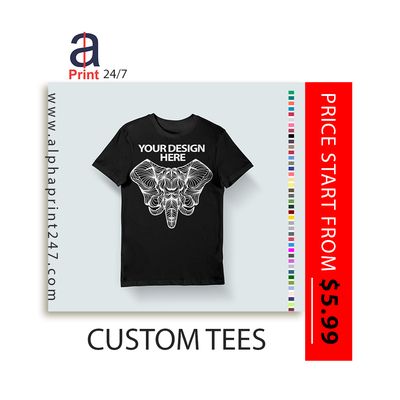 Custom Tees - Alpha Print provide high-quality printing services. Our company is accustomed to handling all commercial and industrial printing needs as well as printing projects for individual customers. If you are looking for personalized custom printed or embroidery t-shirt, Polo, hats and sign etc… then our one stop shop can offer you the complete service with fast turnaround. Custom Tees - Alpha Print provide high-quality printing services. Our company is accustomed to handling all commercial and industrial printing needs as well as printing projects for individual customers. If you are looking for personalized custom printed or embroidery t-shirt, Polo, hats and sign etc… then our one stop shop can offer you the complete service with fast turnaround.