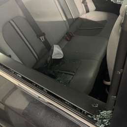 Broken Car Window Broken Car Window
