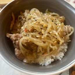 Bulgogi over Steamed Rice