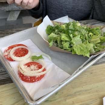 Big Ray's Fish Camp - Cesar salad with tomatoes and onions?? - Seafood Near Me - Tampa, Florida