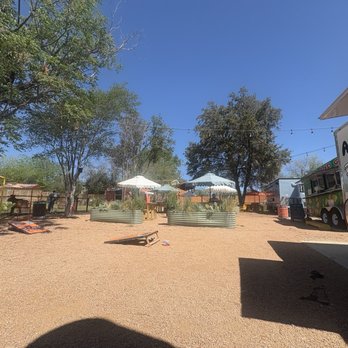 A Hole Coffee - Courtyard - Food Trucks Near Me - Austin, Texas