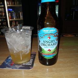 Gators Sports Bar and Grill - Angry Orchard apple cider is great over ice.
