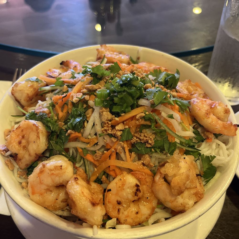 Goji Kitchen - G3. Grilled Prawns with Rice Vermicelli - Asian Fusion Near Me - Santa Rosa, California