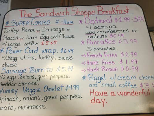 Menu photo 2 The Sandwich Shoppe Wilton, CT Menu photo 2 The Sandwich Shoppe Wilton, CT