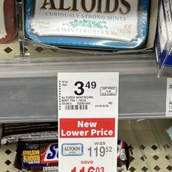 Walgreens - New lower price for breath mints