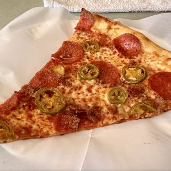 The Friendly - Pizza Slice - Pepperoni and Jalapeños - Pizza Near Me - San Diego, California The Friendly - Pizza Slice - Pepperoni and Jalapeños - Pizza Near Me - San Diego, California