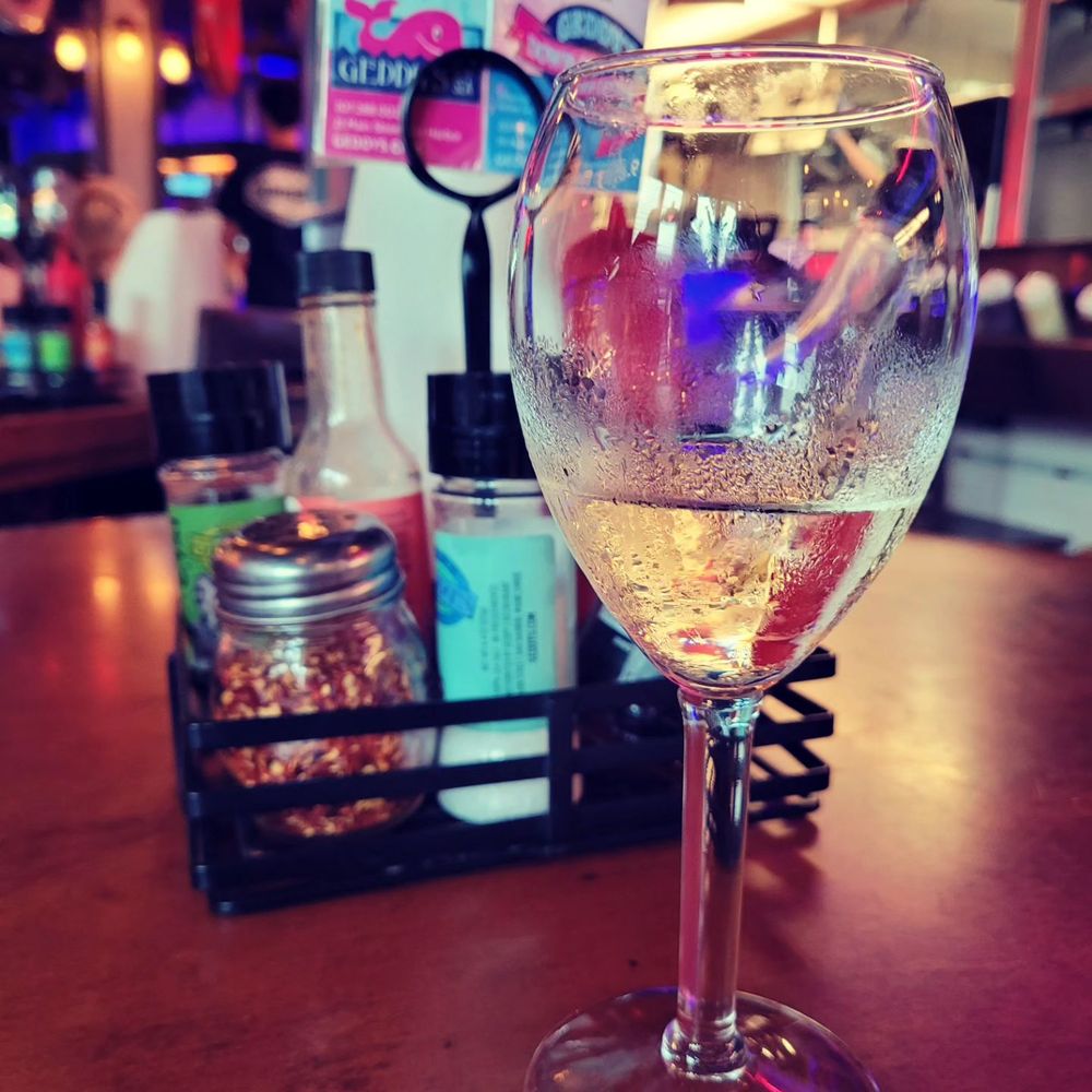Geddy's - Wine was cool and wet. - Seafood Near Me - Bar Harbor, Maine Geddy's - Wine was cool and wet. - Seafood Near Me - Bar Harbor, Maine