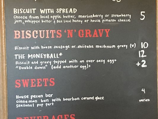 Menu photo 4 Pine State Biscuits Portland, OR