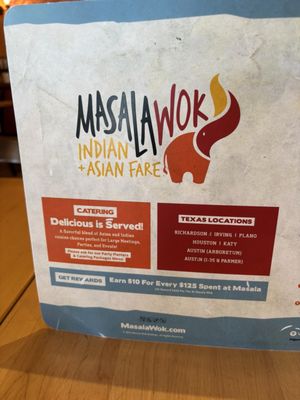Masala Wok Indian + Asian Fare by null