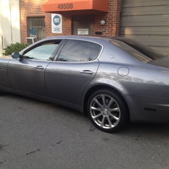 The Auto World - Nice Maserati parked outside the garage. Some lucky bloke's. - Auto Repair Near Me - Alexandria, Virginia