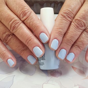 Solace Nails & Spa - Lovely light blue gel - Nail Salons Near Me - Ambler, Pennsylvania Solace Nails & Spa - Lovely light blue gel - Nail Salons Near Me - Ambler, Pennsylvania