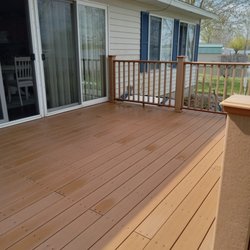 Mitchells exterior cleaning - After composite deck cleaning
