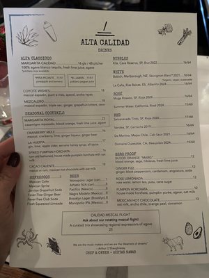 Menu photo 7 Alta Calidad Brooklyn, NY
