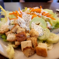 Brentwood Cafe - Garden salad instead of fries to go with my patty melt.