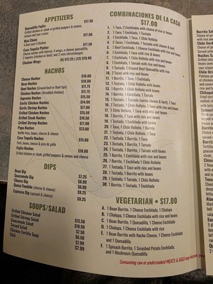 Menu photo 4 Casa Tequila Seabrook, NH