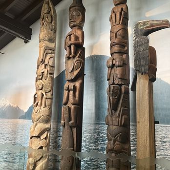 Sitka National Historical Park - Museum Tlingit totem poles - Parks Near Me - Sitka, Alaska