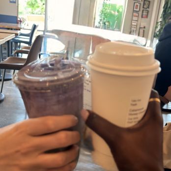 Simmer Coffee House - Catamount Honey Cinnamon and Matacha Ube Cloud - Coffee & Tea Near Me - Cary, North Carolina