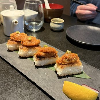 UMIGAWA - Spicy tuna with crispy rice - Japanese Near Me - Kirkland, Washington